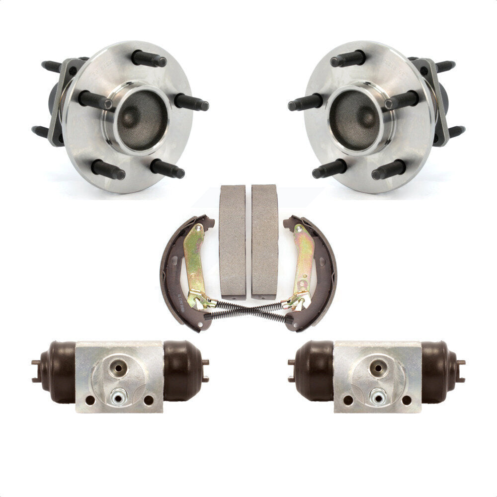 Kit de roulement de moyeu de chaussures de tambour de cylindres de roue arrière pour Chevrolet HHR avec 13-H7324