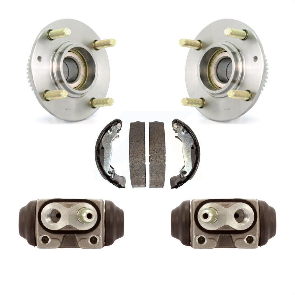 Kit de roulement de moyeu de chaussures de tambour de cylindres de roue arrière pour Hyundai Elantra 4 roues ABS