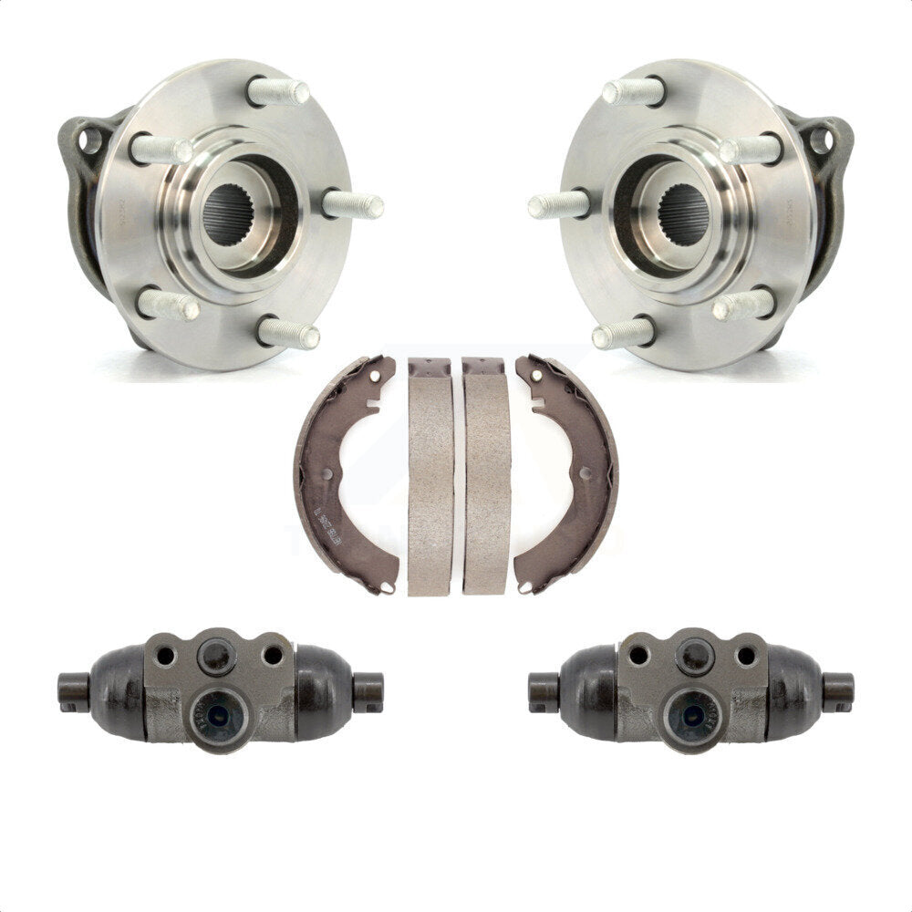 Kit de roulements de moyeu pour cylindres de roue arrière et chaussures de tambour, pour Mitsubishi Lancer