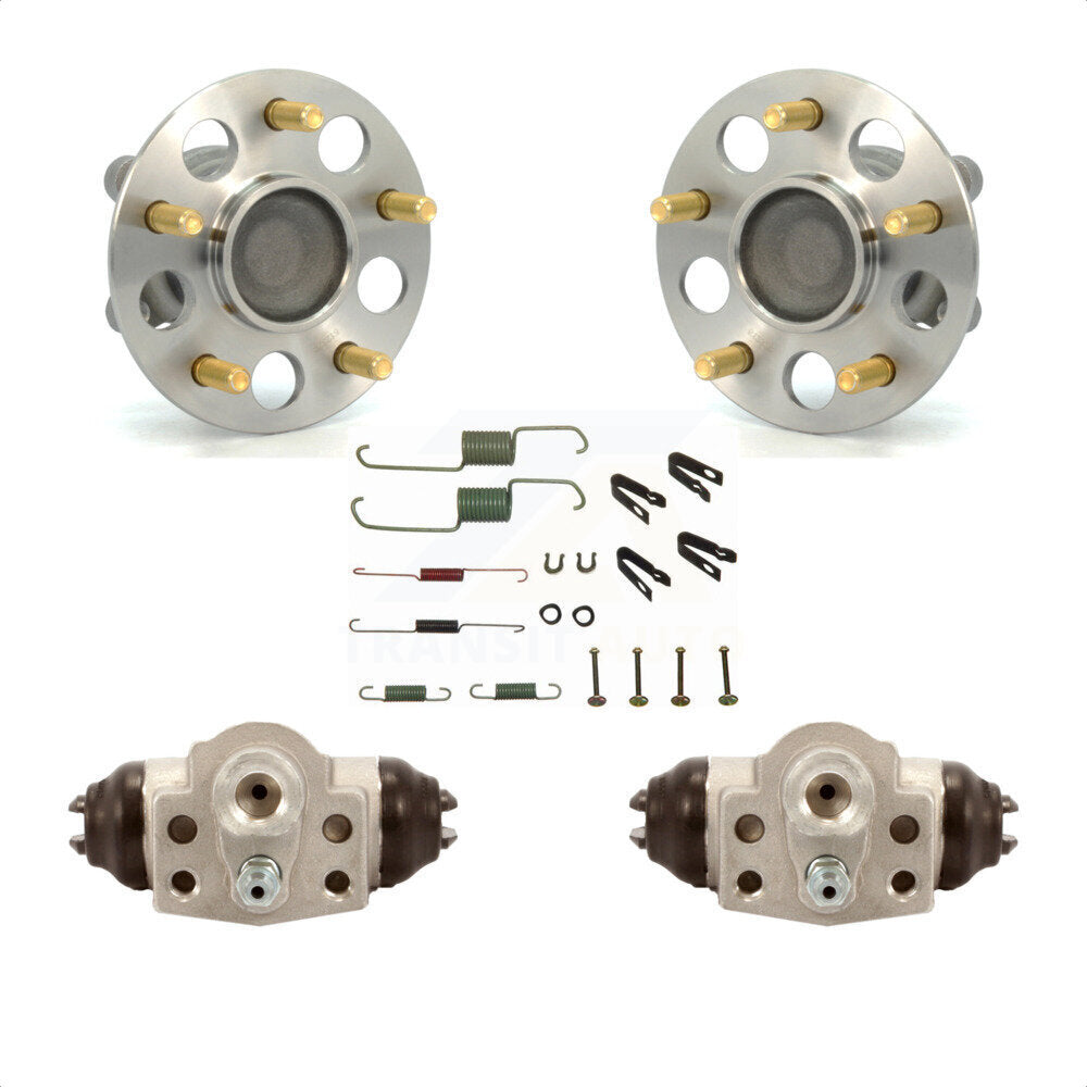 Cylindres de roue arrière et kit d'assemblage de roulement de moyeu de matériel pour Honda Civic