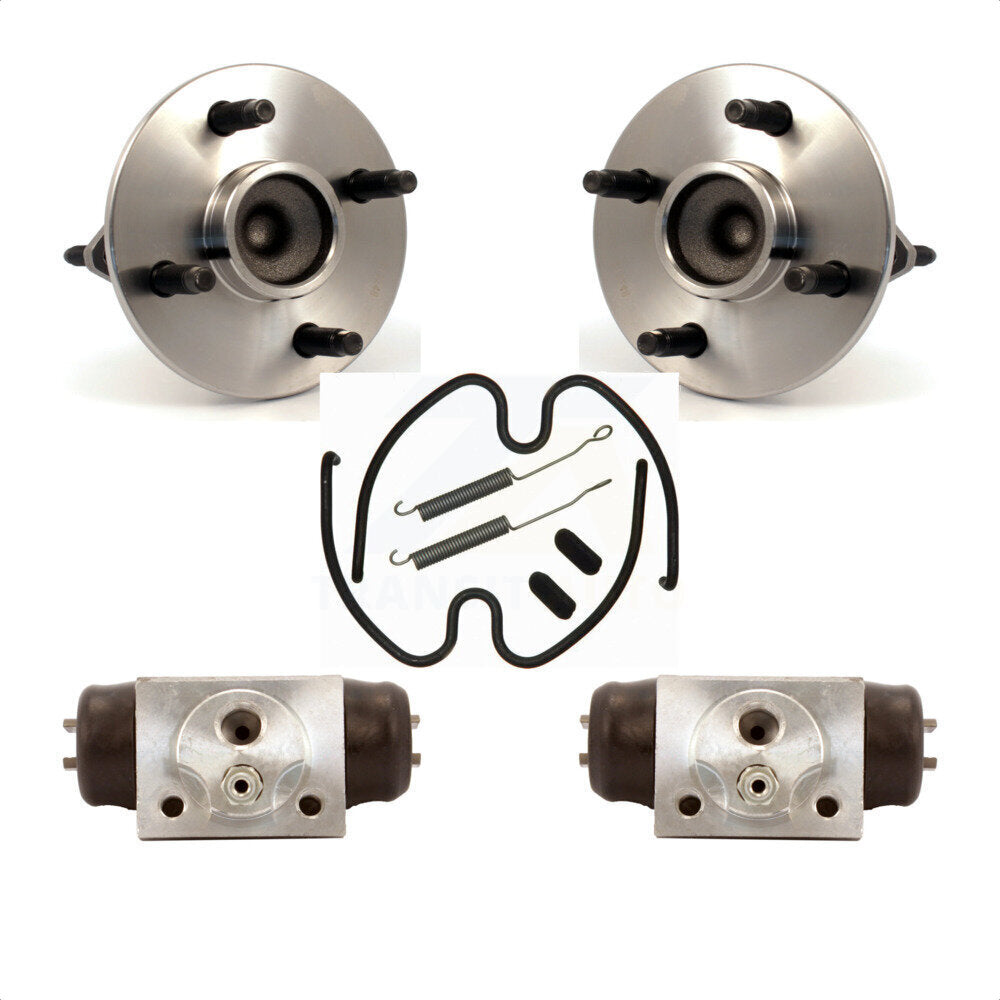Cylindres de roue arrière et kit de roulement de moyeu de matériel pour Saturn Ion avec roue à 4 écrous