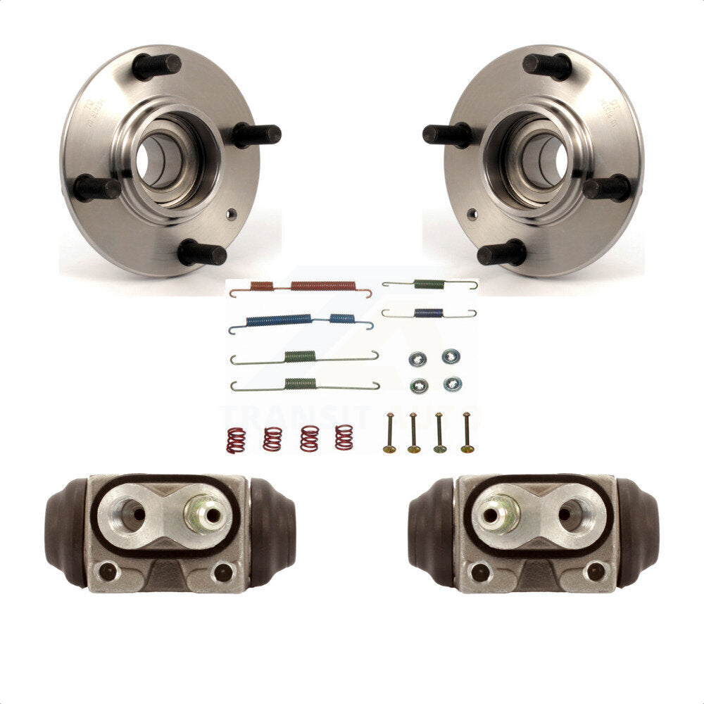 Cylindres de roue arrière et kit de roulement de moyeu de matériel pour Hyundai Elantra non ABS