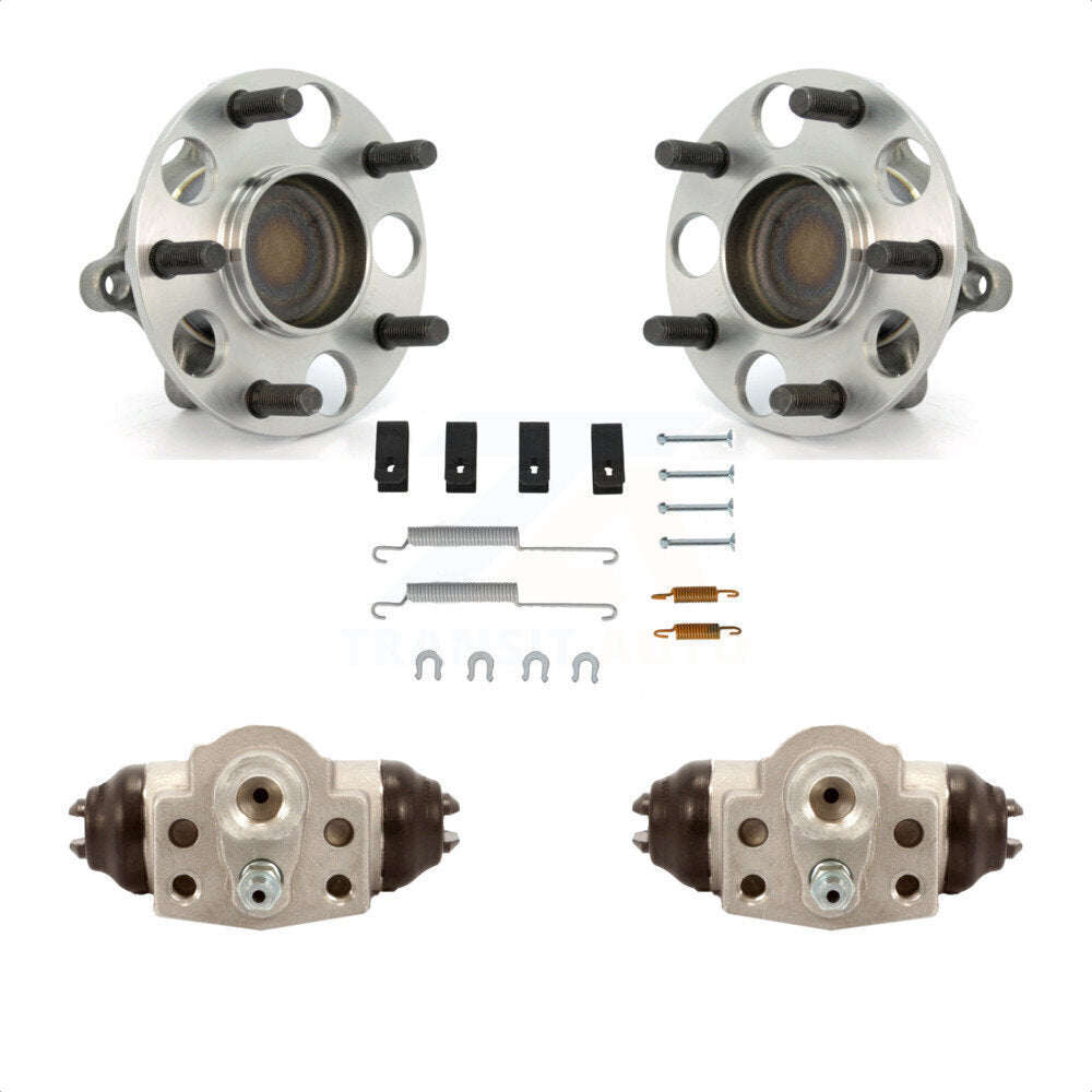 Cylindres de roue arrière et kit d'assemblage de roulement de moyeu de matériel pour Honda Civic