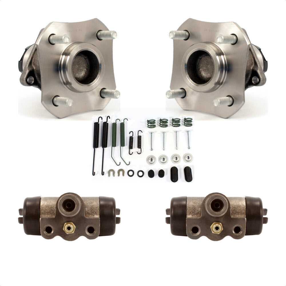 Cylindres de roue arrière et kit d'assemblage de roulement de moyeu de matériel pour Nissan Versa