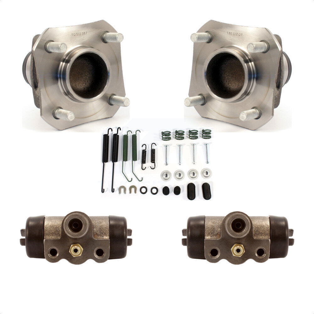 Cylindres de roue arrière et kit d'assemblage de roulement de moyeu de matériel pour Nissan Versa