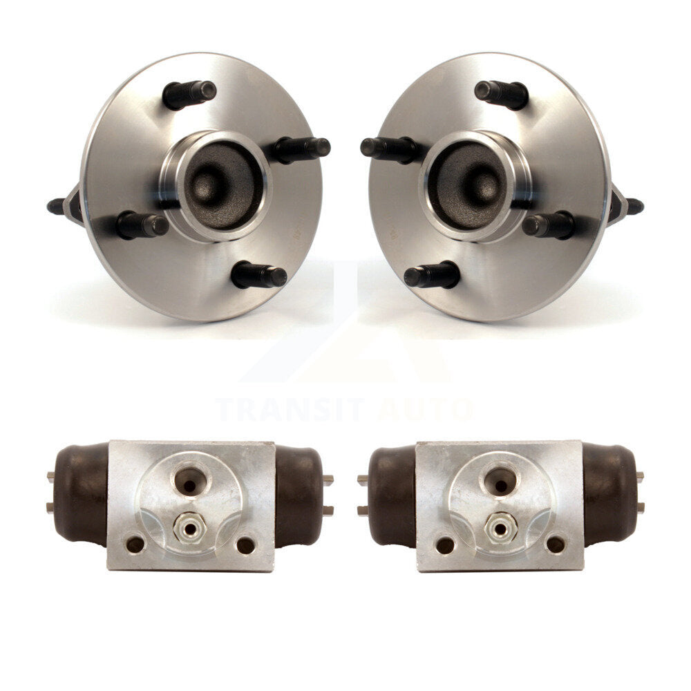Kit de roulement de moyeu de cylindres de roue arrière pour Saturn Ion 03, sans ABS, avec roue à 4 écrous