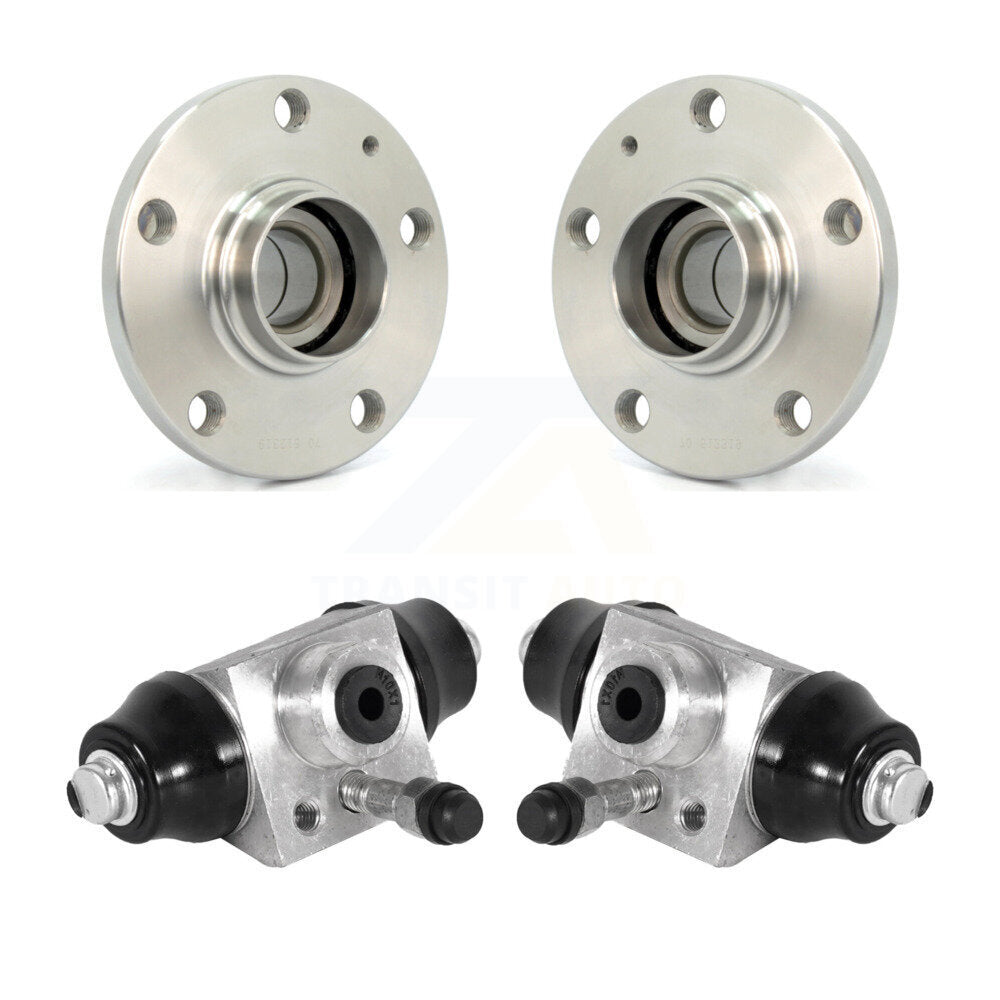 Kit d'assemblage de cylindres de roue arrière et de roulement de moyeu pour Volkswagen Jetta Beetle
