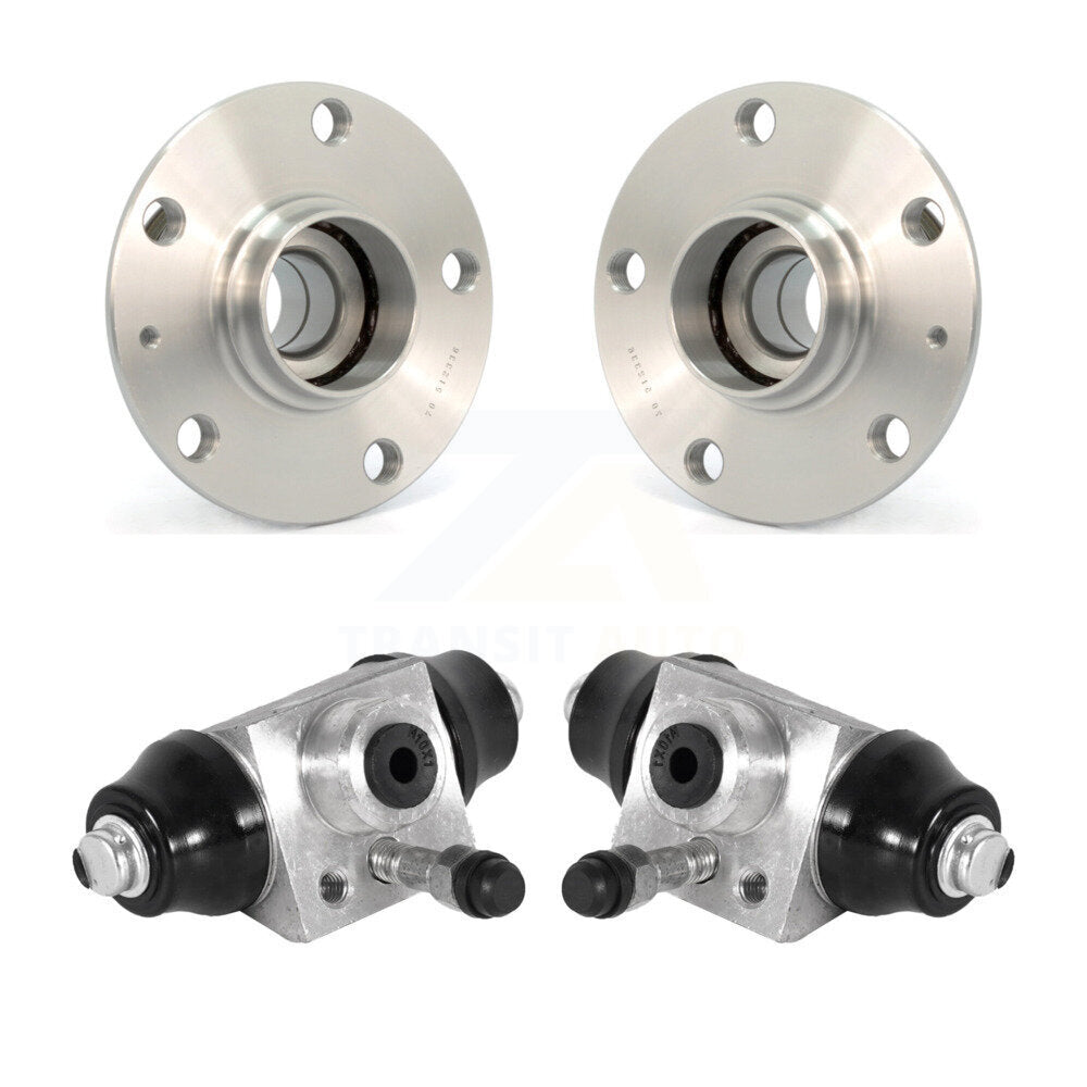 Kit d'assemblage de cylindres de roue arrière et de roulement de moyeu pour Volkswagen Jetta Beetle