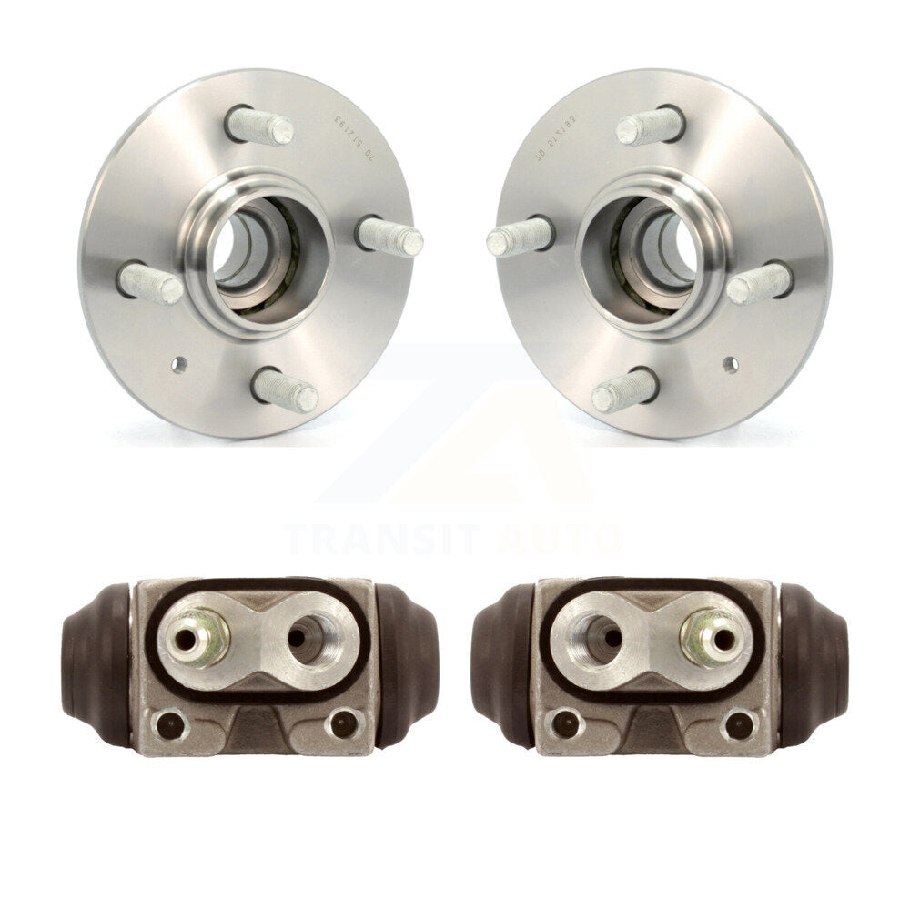 Kit d'assemblage de cylindres de roue arrière et de roulement de moyeu pour Hyundai Accent 2000 – 2002