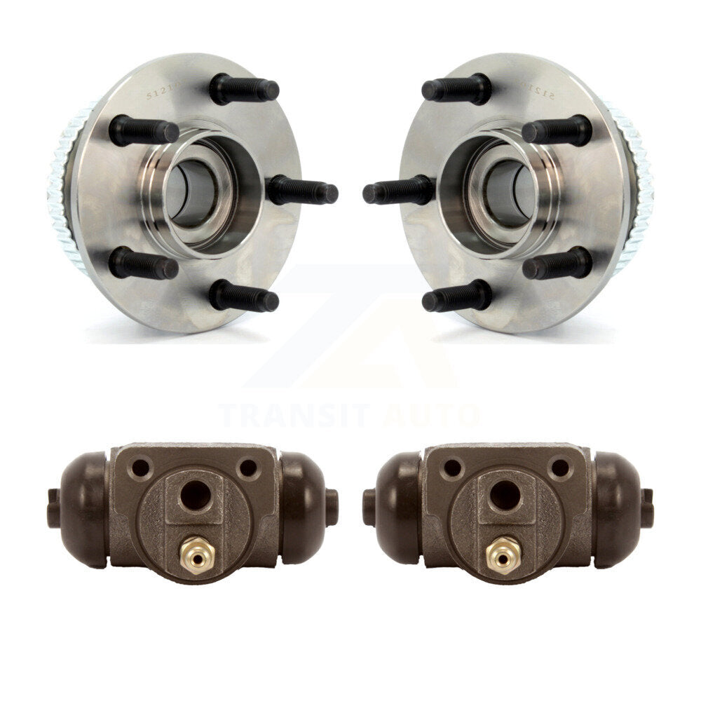 Kit d'assemblage de cylindres de roue arrière et de roulement de moyeu pour Ford Taurus Mercury Sable