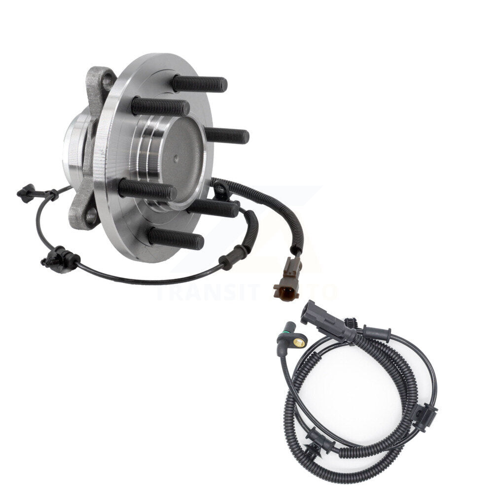 Kit de roulement de moyeu de roue avant et capteur ABS supplémentaire pour Ford F-150 Expedition Lincol