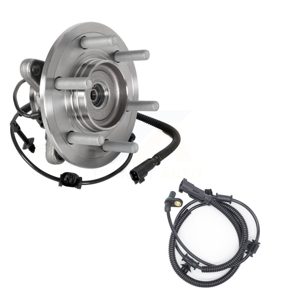 Kit de roulement de moyeu de roue avant et capteur supplémentaire pour Ford Expedition Lincoln Navigato
