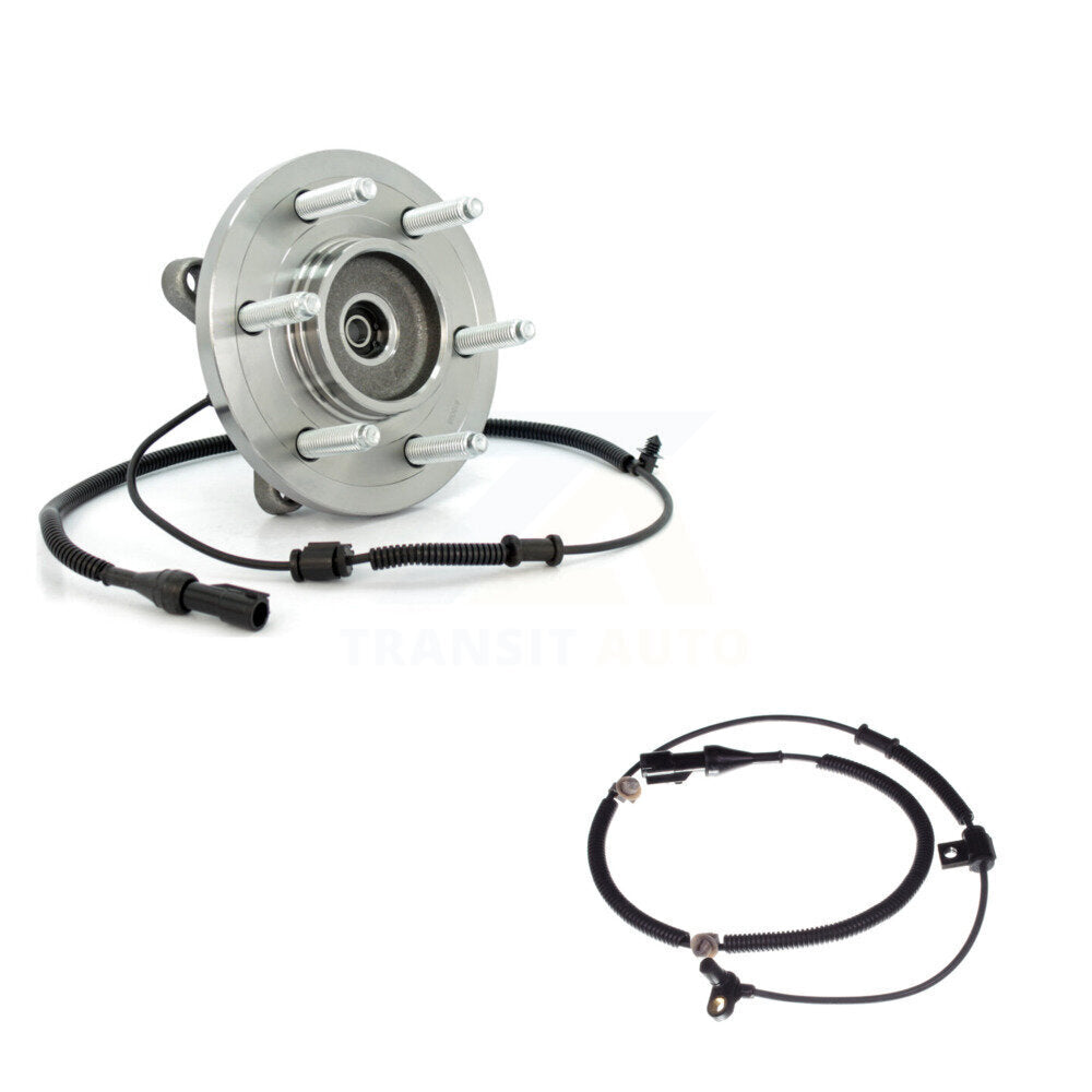 Kit de roulement de moyeu de roue avant et capteur supplémentaire pour Ford Expedition Lincoln Navigato
