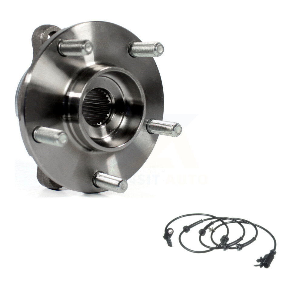 Kit de roulement de moyeu de roue avant et capteur ABS pour INFINITI FX35 QX70 FX50 FX37