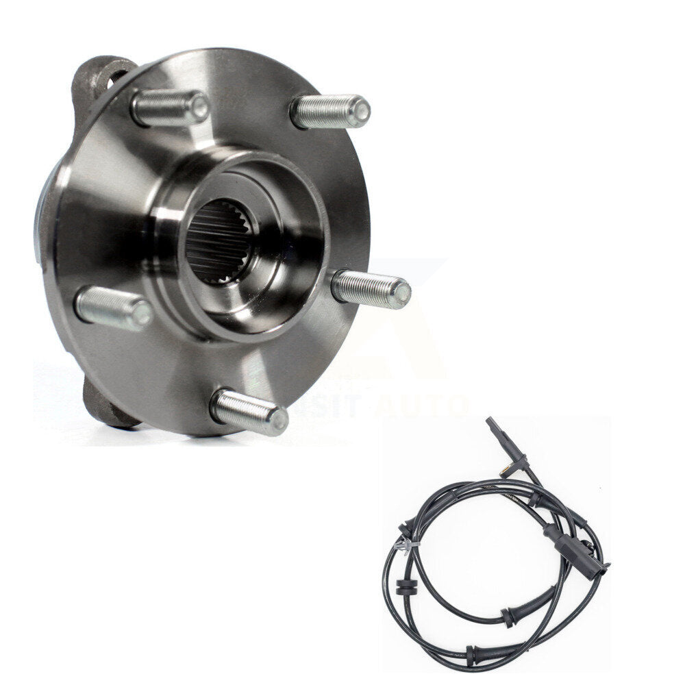 Kit de roulement de moyeu de roue avant et capteur ABS pour INFINITI M35 M45 avec harnais