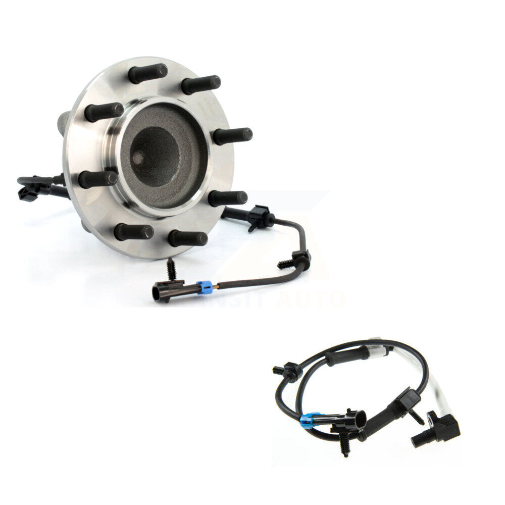 Kit de roulement de moyeu de roue avant et capteur supplémentaire pour Chevrolet Express 3500 GMC Savan