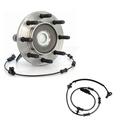 Kit de roulement de moyeu de roue avant et capteur supplémentaire pour Dodge Ram 2500 3500 avec harnais