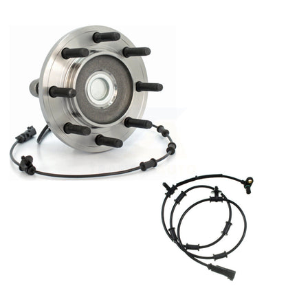 Kit de roulement de moyeu de roue avant et capteur ABS supplémentaire pour Ram 3500 Dodge avec harnais
