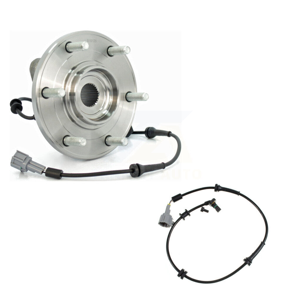 Kit de roulement de moyeu de roue avant et capteur supplémentaire, pour Nissan TITAN Armada INFINITI QX5