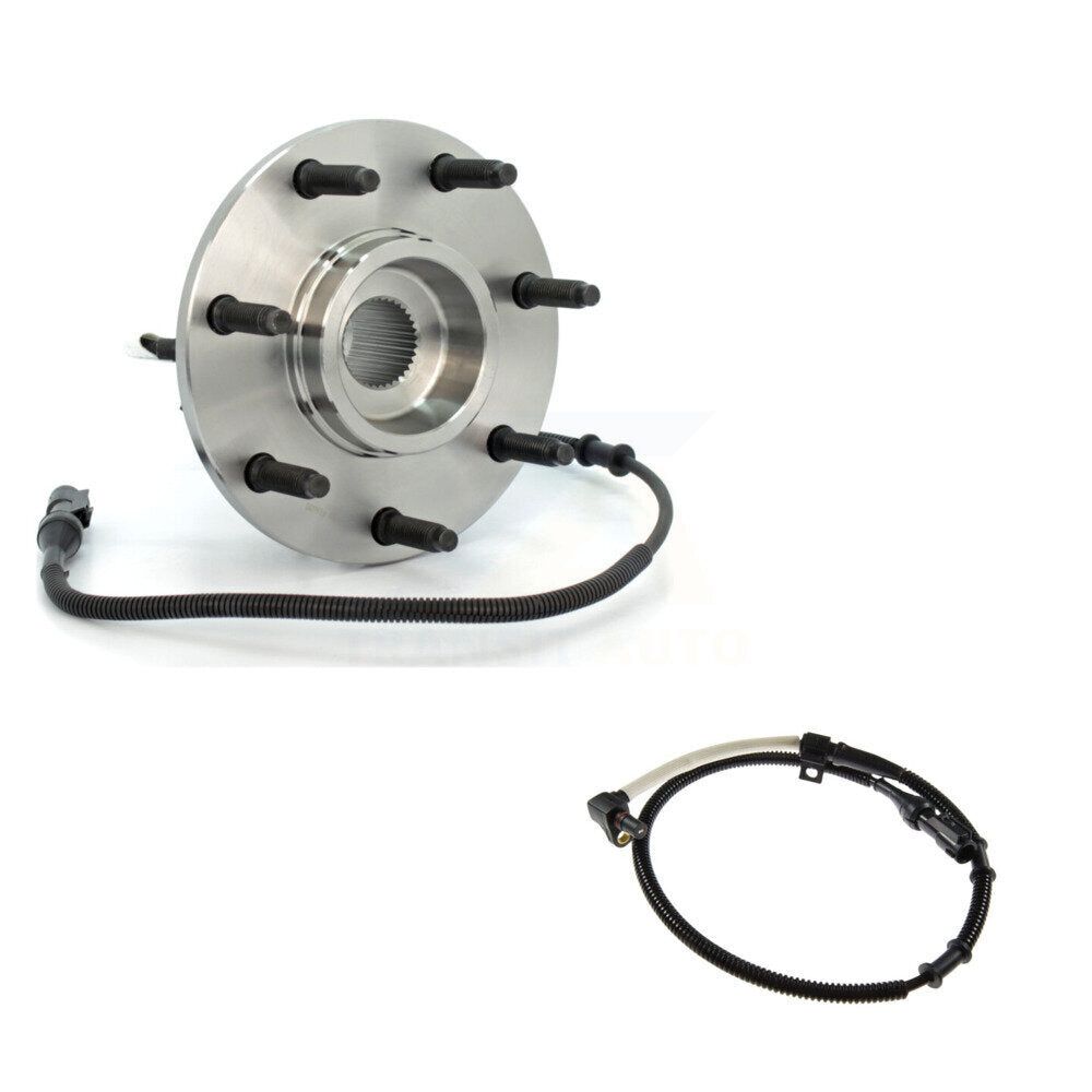 Kit de roulement de moyeu de roue avant et capteur ABS supplémentaire pour Ford F-250 1999 avec harnais