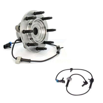 Kit de roulement de moyeu de roue avant et capteur supplémentaire pour Chevrolet Silverado 2006 1500 4W