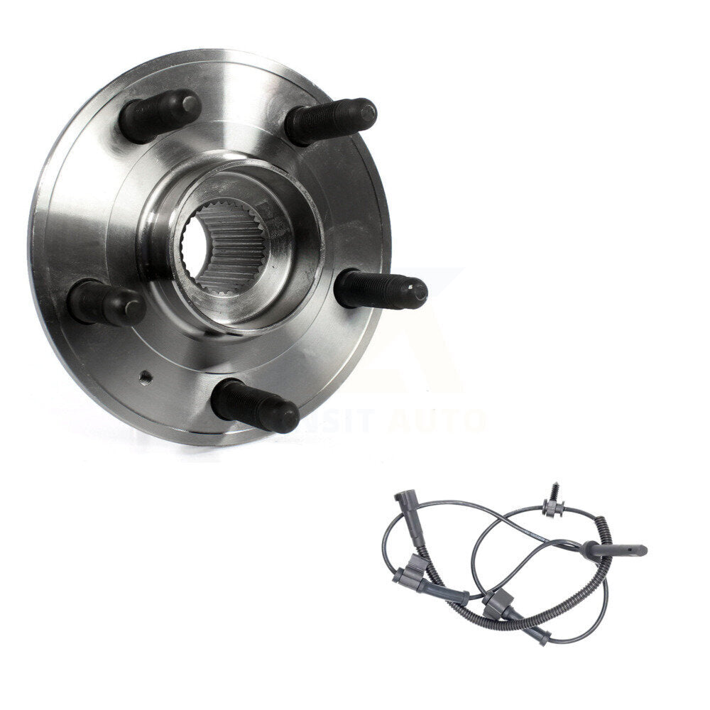 Kit de roulement de moyeu de roue avant et capteur ABS pour Cadillac CTS avec harnais