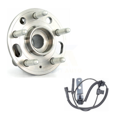 Kit de roulement de moyeu de roue avant et capteur ABS pour Cadillac CTS 2014 avec harnais