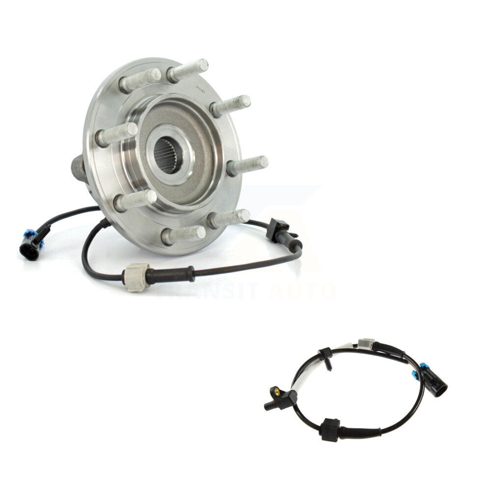 Kit de roulement de moyeu de roue avant et capteur ABS supplémentaire pour Chevrolet Silverado 3500