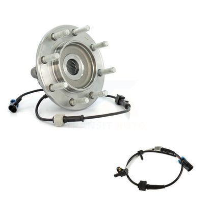 Kit de roulement de moyeu de roue avant et capteur ABS supplémentaire pour Chevrolet Silverado 3500