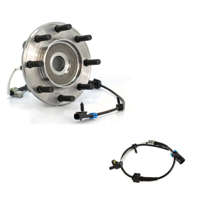 Kit de roulement de moyeu de roue avant et capteur ABS supplémentaire pour Chevrolet Silverado 3500