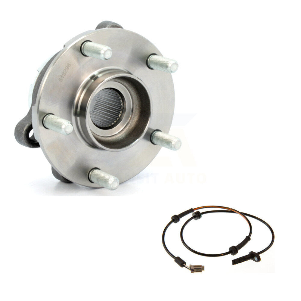 Kit de roulement de moyeu de roue avant et capteur ABS pour Nissan Altima Maxima avec harnais