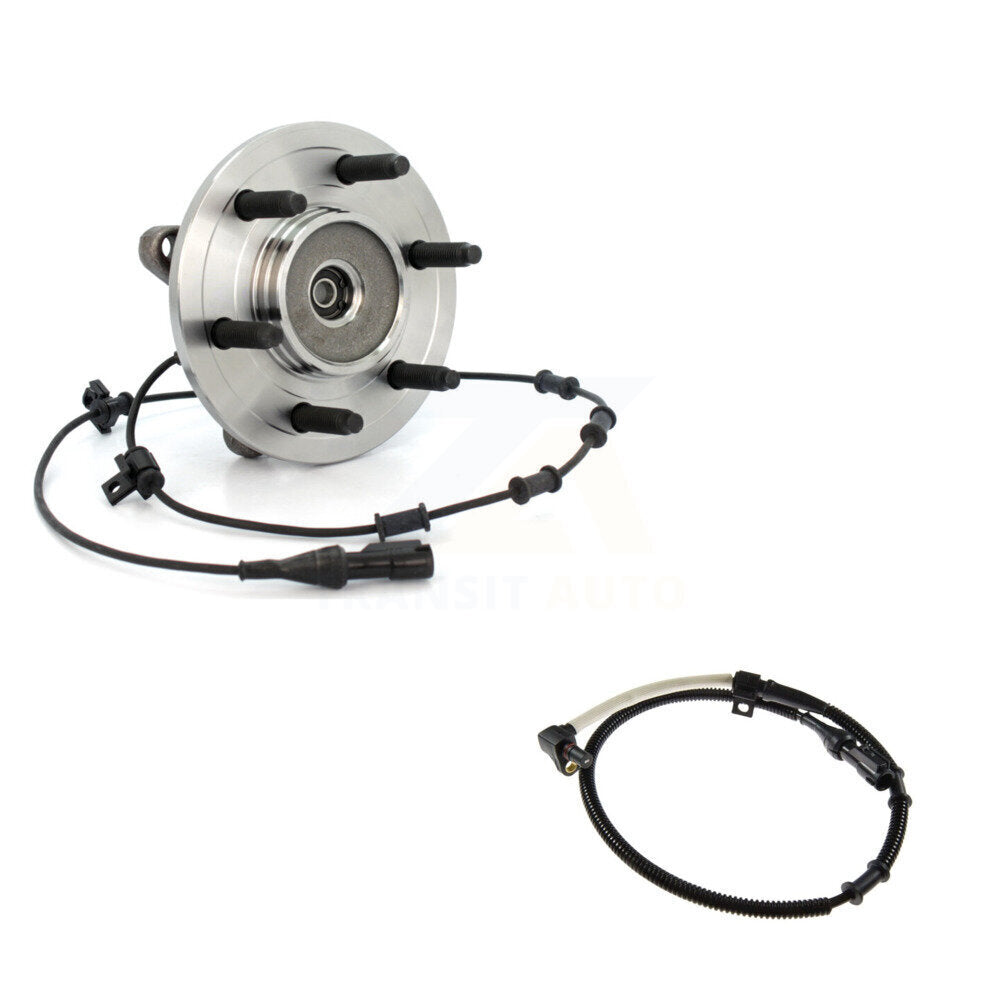 Kit de roulement de moyeu de roue avant et capteur supplémentaire pour Ford Expedition Lincoln Navigato