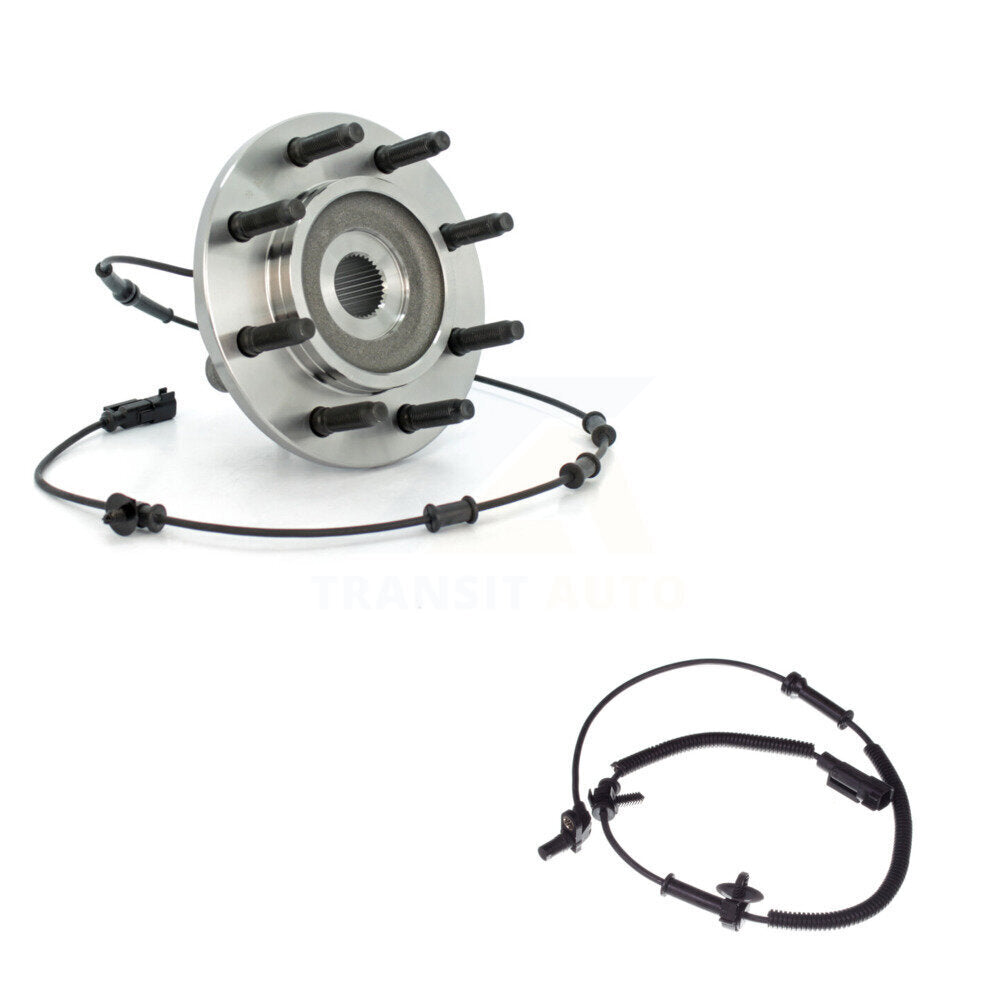 Kit de capteur supplémentaire de roulement de moyeu de roue avant pour 07 Dodge Ram 1500 avec roue à 8 écrous
