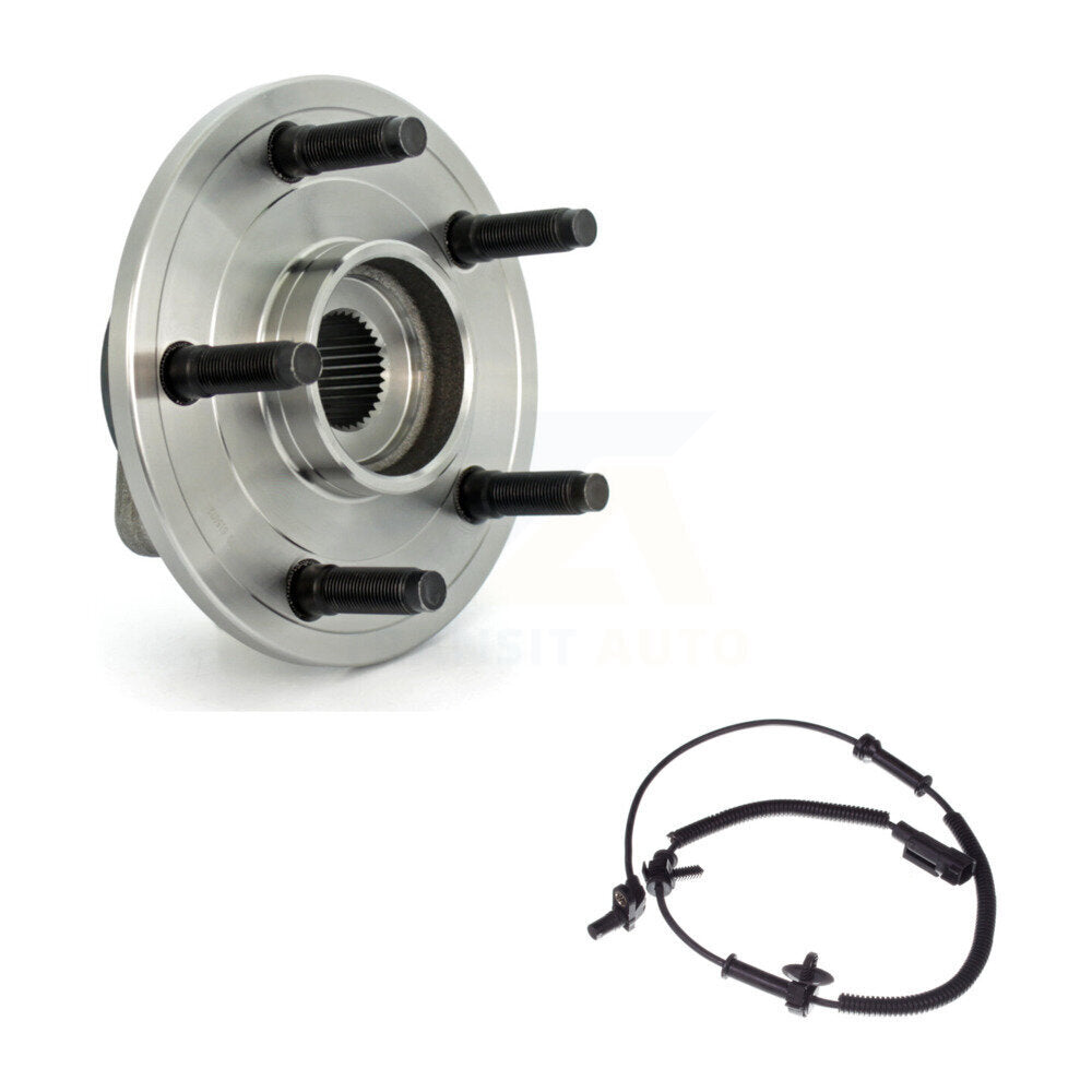 Kit de capteur de roulement de moyeu de roue avant pour Dodge Ram 2007 1500 4WD avec ABS à 2 roues