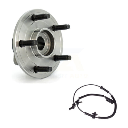 Kit de capteur de roulement de moyeu de roue avant pour Dodge Ram 2007 1500 4WD avec ABS à 2 roues