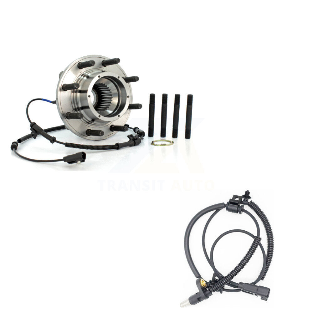 Kit de roulement de moyeu de roue avant et capteur ABS supplémentaire pour Ford F-250 Super Duty