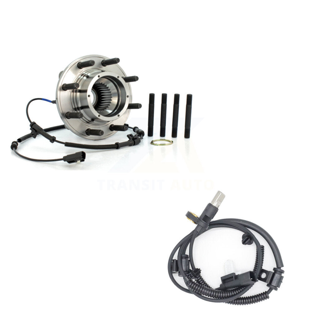 Kit de roulement de moyeu de roue avant et capteur ABS supplémentaire pour Ford F-250 Super Duty