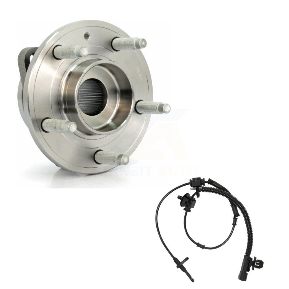 Kit de roulement de moyeu de roue avant et de capteur ABS pour Cadillac ATS AWD 2013 – 2019