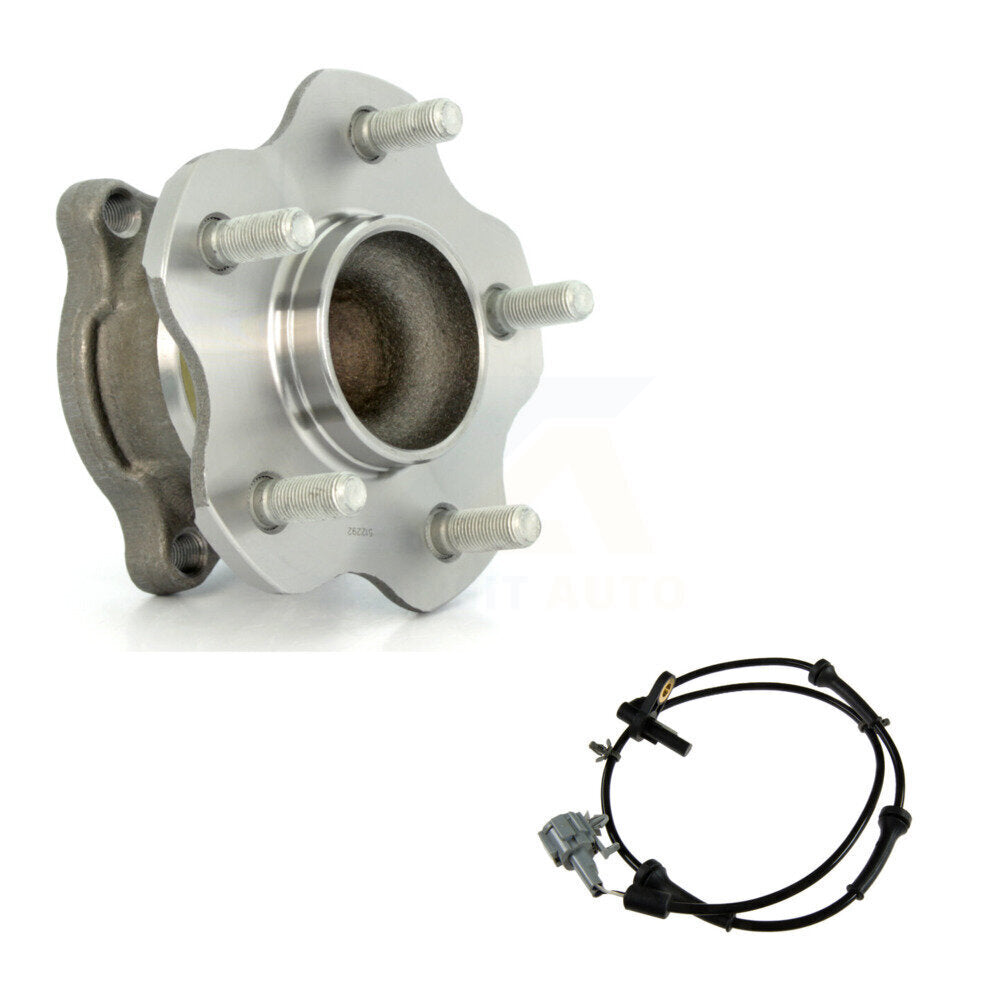 Kit de roulement de moyeu de roue arrière et capteur ABS pour Nissan Altima 2002-2004 avec harnais