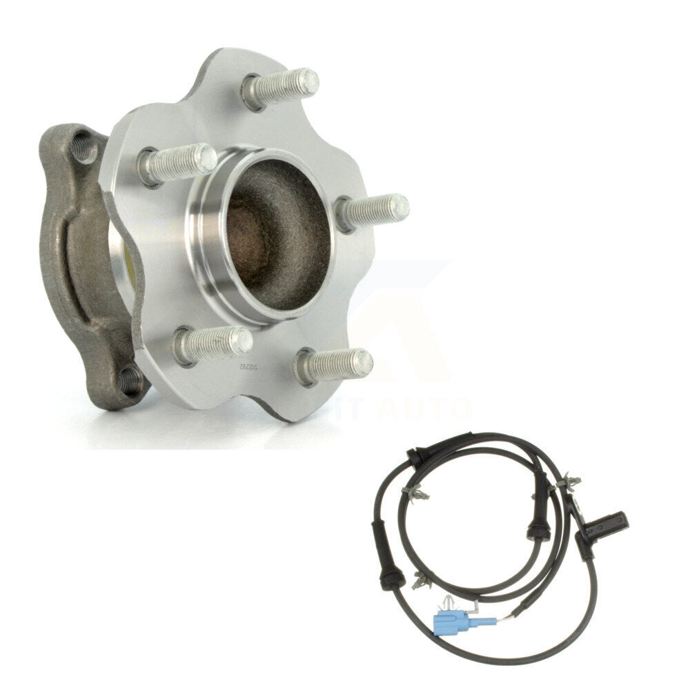 Kit de capteur de roulement de moyeu de roue arrière pour Nissan Maxima 3,5 L 04-08 avec ABS à 4 roues
