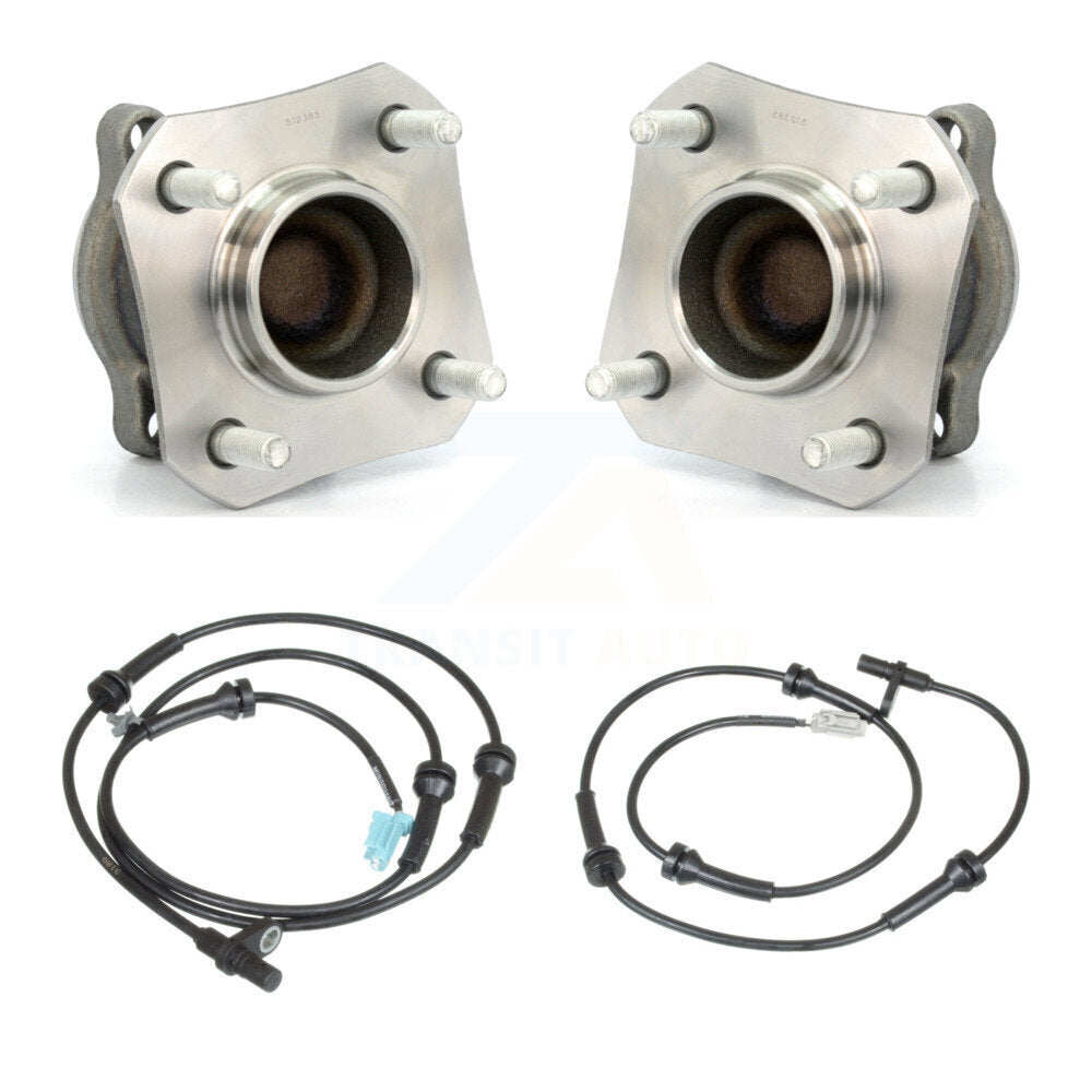 Kit de roulement de moyeu de roue arrière et capteur ABS pour Nissan Sentra 2.0L 2009 avec Non-AB