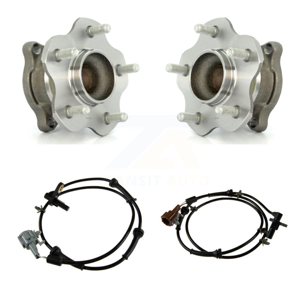 Kit de roulement de moyeu de roue arrière et capteur ABS pour Nissan Altima 2002-2004 avec harnais