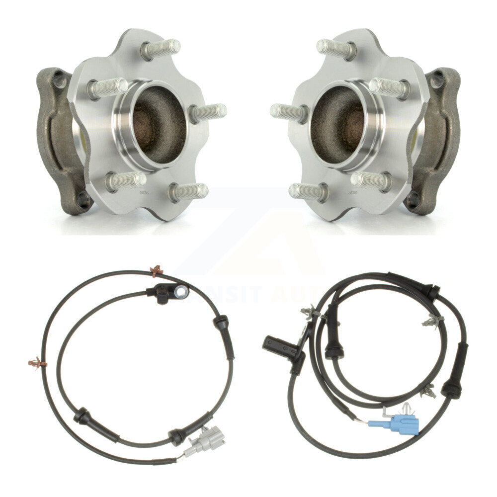 Kit de capteur de roulement de moyeu de roue arrière pour Nissan Maxima 3,5 L 04-08 avec ABS à 4 roues