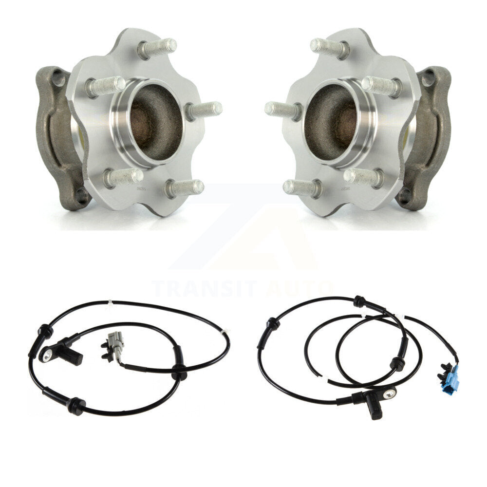 Kit de roulement et capteur de moyeu de roue arrière pour Nissan Quest 04-09 3,5 L avec 4 roues AB