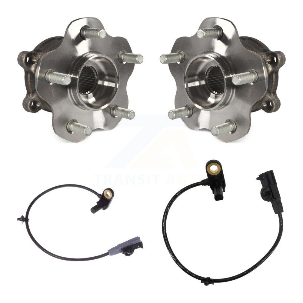 Kit de roulement de moyeu de roue arrière et capteur ABS pour INFINITI M37 Q70 Q70L M56 M35h