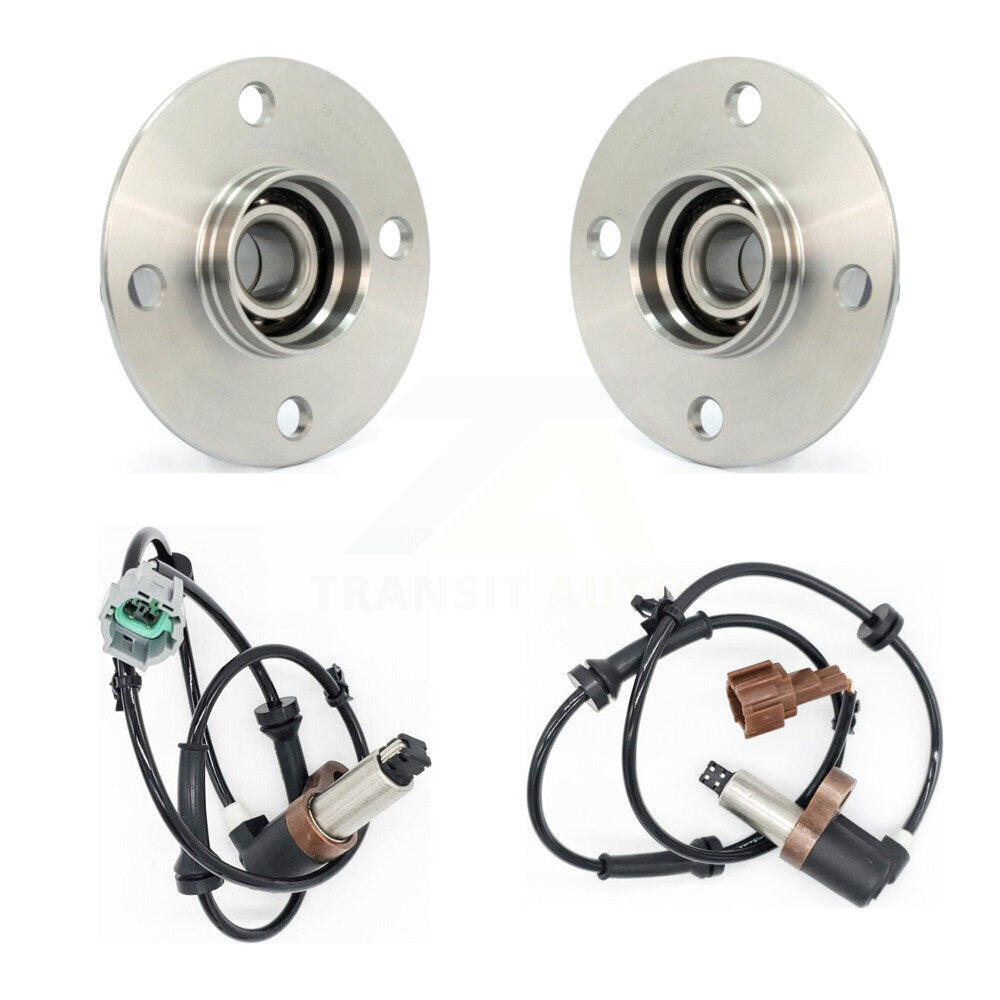 Kit de roulement de moyeu de roue arrière et capteur ABS pour Nissan Sentra 1,8 l avec 4 roues