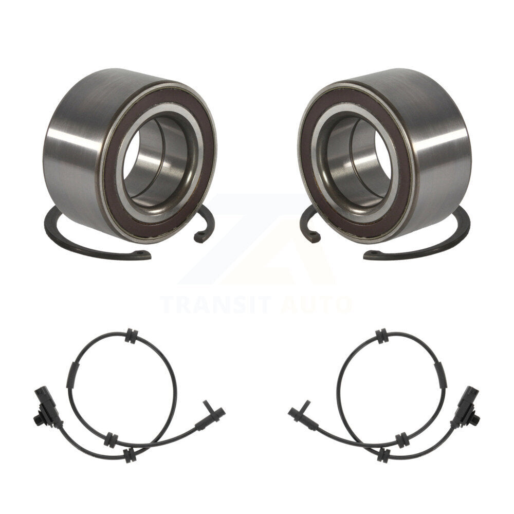 Kit de roulement de roue arrière et capteur ABS pour Ford Fiesta 2014-2015 avec harnais
