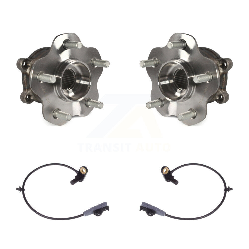 Kit de roulement de moyeu de roue arrière et capteur ABS pour INFINITI FX35 2011 avec harnais