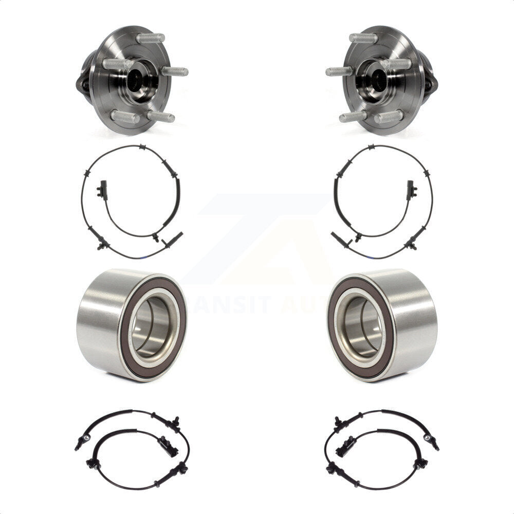 Kit de capteur ABS de roulement de roue avant et arrière, pour Jeep Grand Cherokee Dodge Durango W