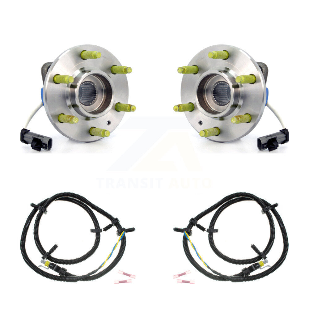 Kit de roulement de moyeu de roue avant et capteur ABS supplémentaire pour Cadillac SRX AWD 2004-2009